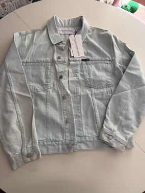 Calvin Klein Jeans Icy Blue Denim Jacket